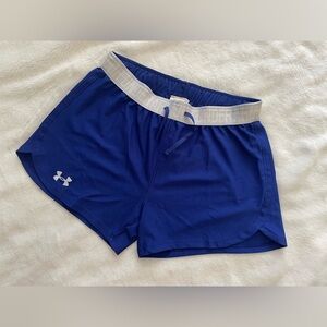 Under Armour Blue Athletic Shorts XS